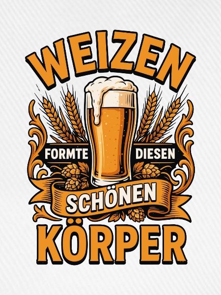 Weizen Formte Diesen Schönen Körper