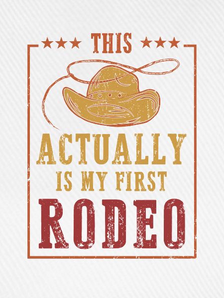Tatsächlich Mein Erstes Rodeo