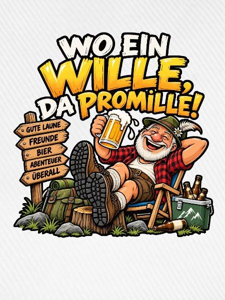 Wo ein Wille, da Promille!