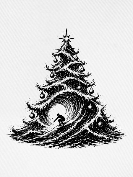 Weihnachten Surfen