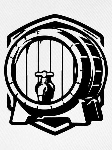 Bierfass Symbol Bier