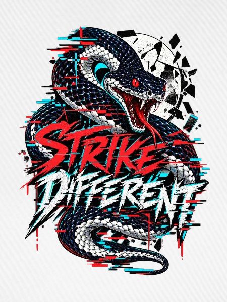 Strike Different Schlange Neon