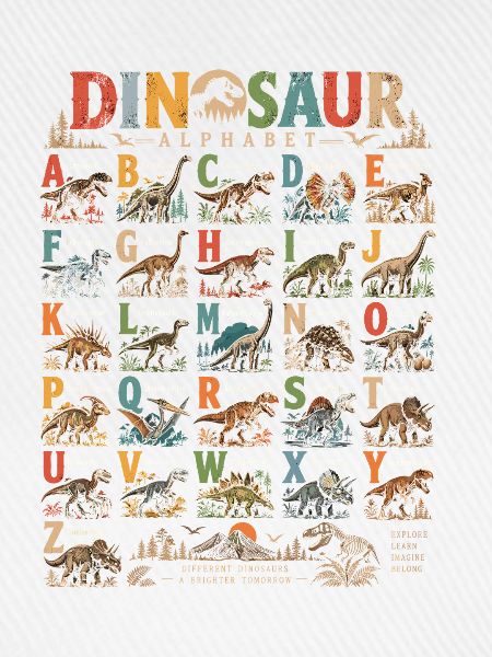 Dino Alphabet Abenteuer
