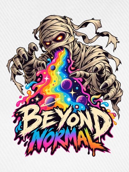 Beyond Normal: Mumie im Regenbogenrausch