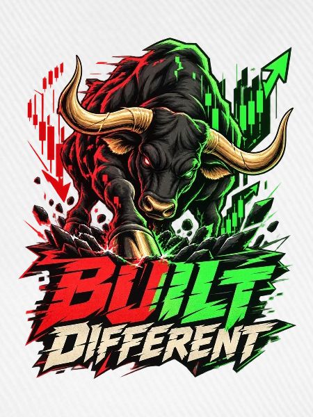 Stier im Trading-Stil