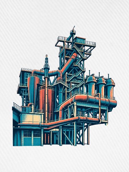 Landschaftspark Duisburg Retro
