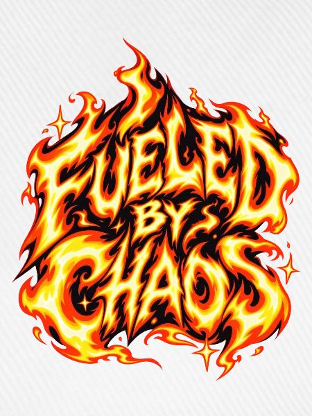 Suffering Chaos Flammen-Design