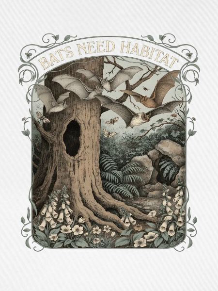 Bats Need Habitat Fledermausschutz
