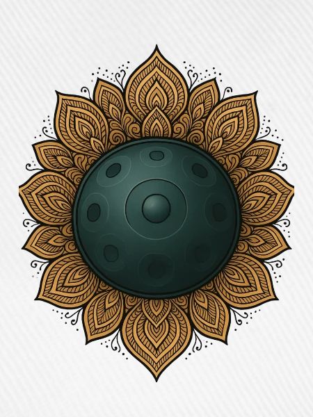 Handpan Mandala Klangmeditation Achtsamkeit