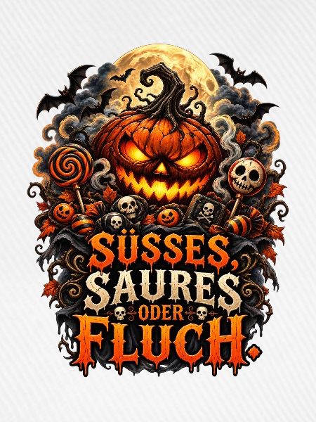 Süßes Saures oder Fluch Halloween