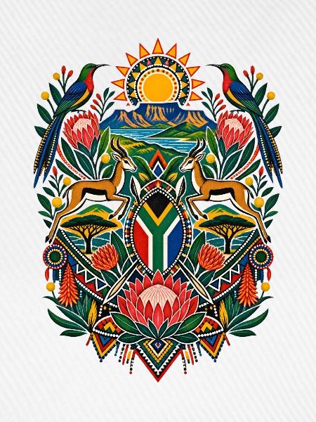 Titel: Südafrika | Springbock, Protea & Natur