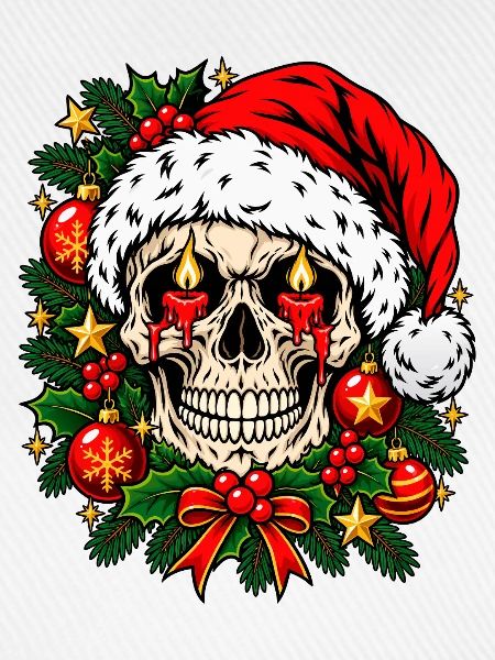 Christmas Skull