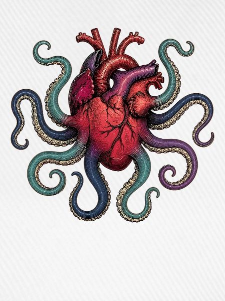Anatomical Heart Octopus