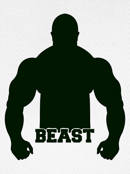 Beast Silhouette Kraft