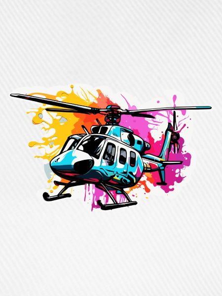 Helikopter / Hubschrauber / fliegen / Luftfahrt