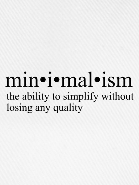 Minimalismus