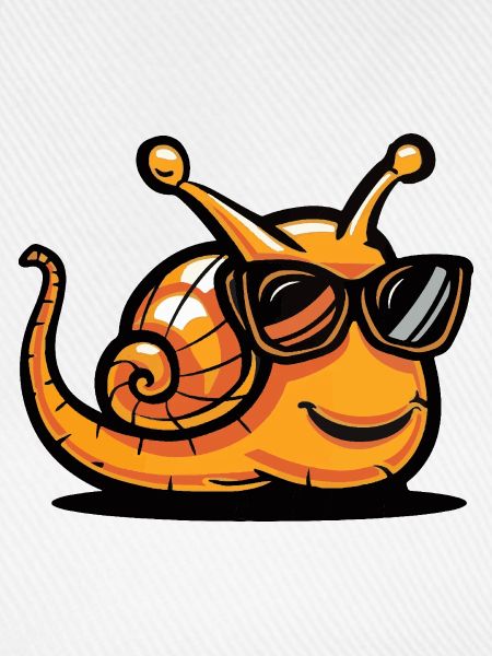 Schnecke Cool Comic