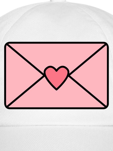 Liebesbrief mit Herz