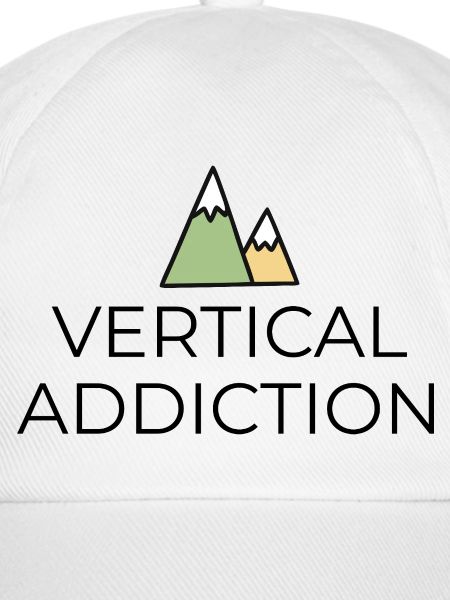 Vertical Addiction - Design mit Bergspitzen