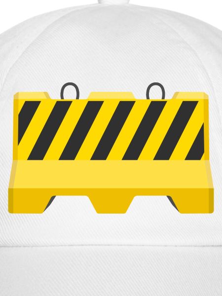 Warn-Straßenbarriere-Symbol