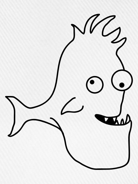 Stupid Crazy Comic Fish