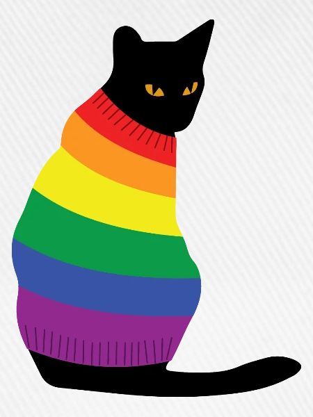 Regenbogenkatze