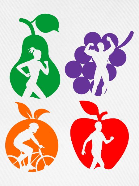 Gesunde Frucht gesunde Sportdiät