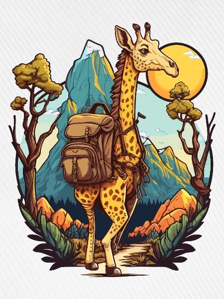 Giraffen-Trekker