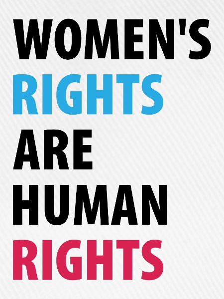 Frauenrechte sind Menschenrechte