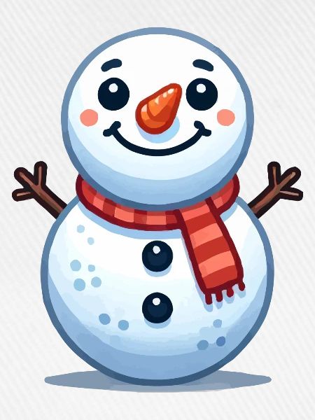 Snowman Schneemann