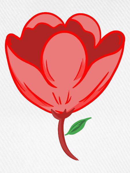 Rote Blume