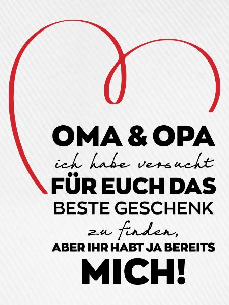 Oma Opa Großeltern lustiges Geschenk
