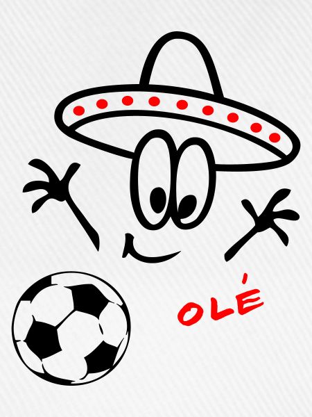 Sombrero Fußball 