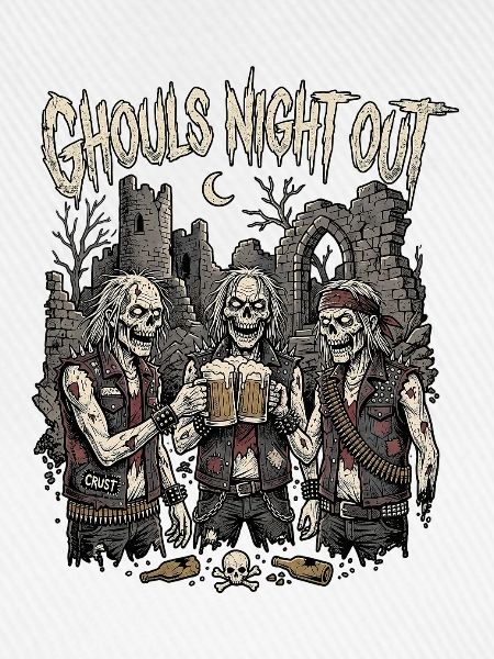 Halloween Rocker Zombie