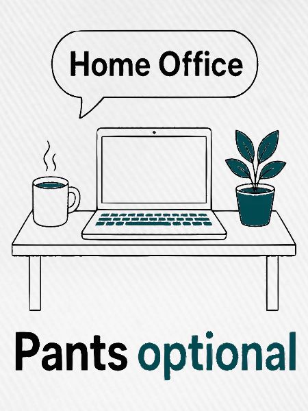 Home Office Pants Optional
