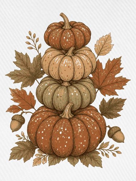 Herbst-Pumpkin-Turm