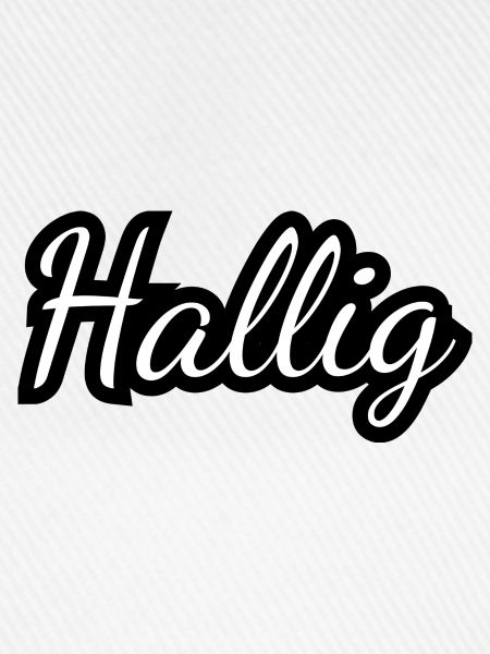 Hallig - Textdesign mit Stadtnamen