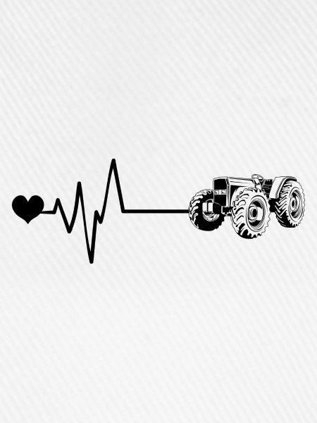 Traktor Puls Herz Liebe