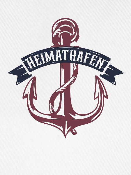 Heimathafen mit Anker