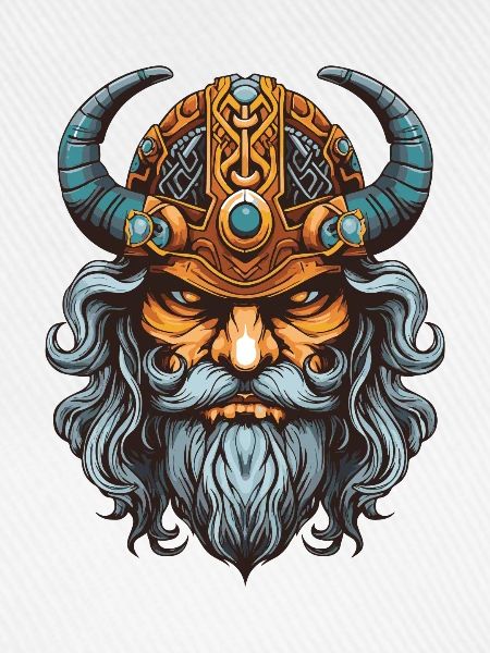 Wikinger Krieger Valhalla Odin