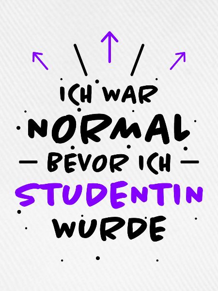 Studentin Spruch Universität Studentin Geschenk