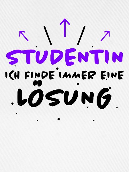 Studentin Spruch Universität Studentin Geschenk