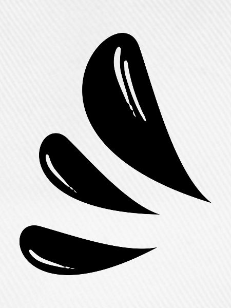 Tropfen Symbole