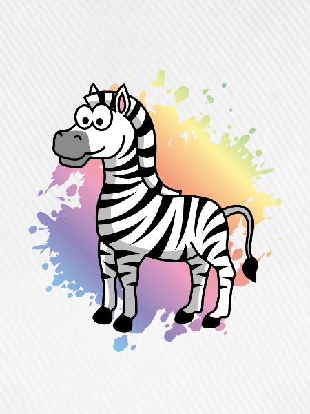 Zebra Comic Tier
