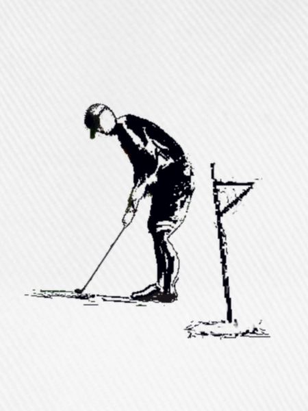 Rasen spiel Ball Golf