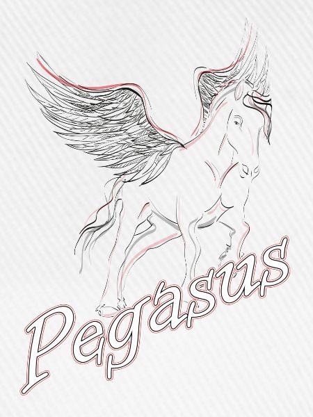 Pegasus! Das fliegende Pferd!