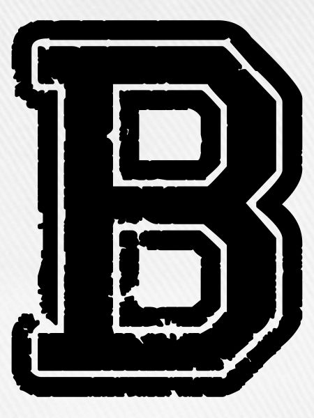 B Buchstabe