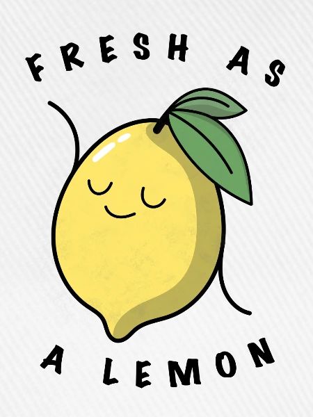 fresh as a lemon