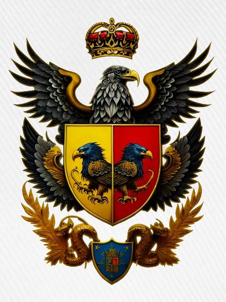 Wappen mit Adler