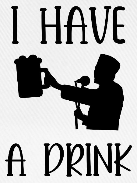 Ich trinke etwas